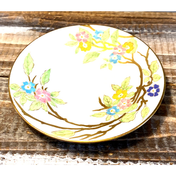 Vintage Hammersley "Stoke-on-Trent" Floral Demitasse Tea Cup & Saucer England - Picture 9 of 12